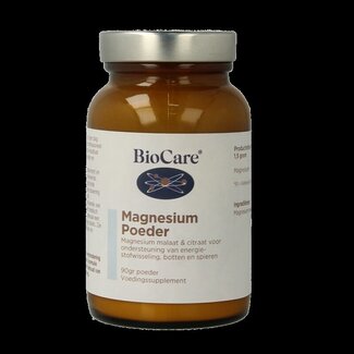 BioCare BioCare Magnesium poeder 90 Gram