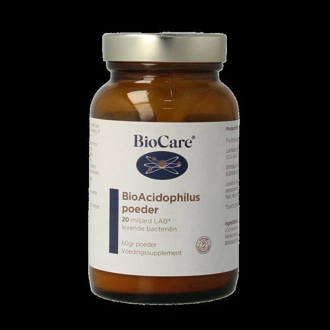 BioCare Bioacidophilus poeder 60 Gram