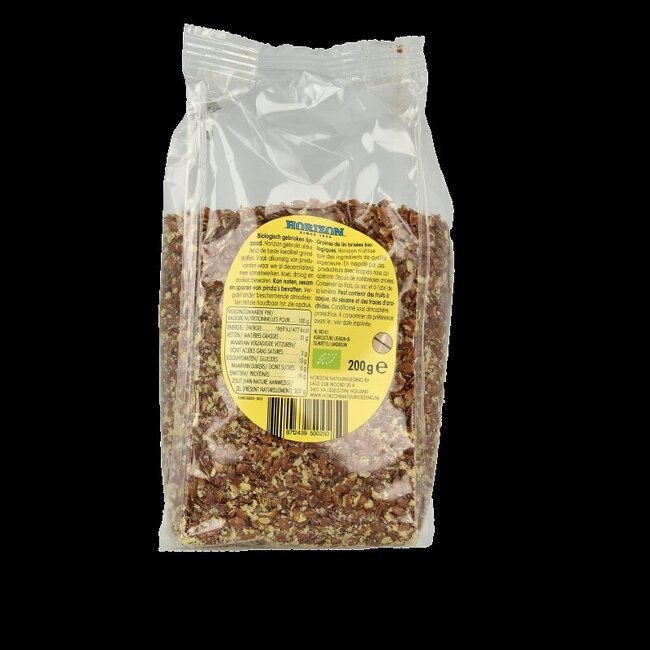 Horizon Lijnzaad gebroken bio 200 Gram