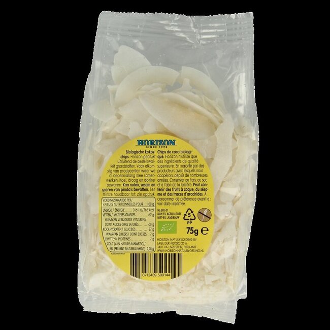 Horizon Chips de noix de coco bio 75 g