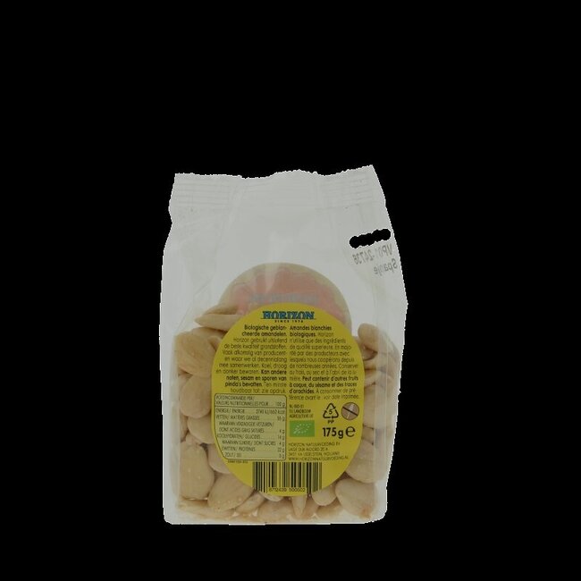 Horizon Amandelen geblancheerd bio 175 Gram