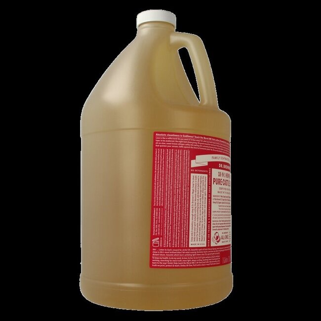 Dr Bronners Liquid soap roos 3800 Milliliter