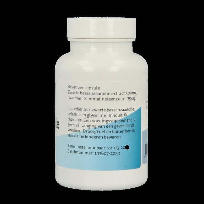 Nova Vitae Zwarte bessenzaad olie 60 Capsules