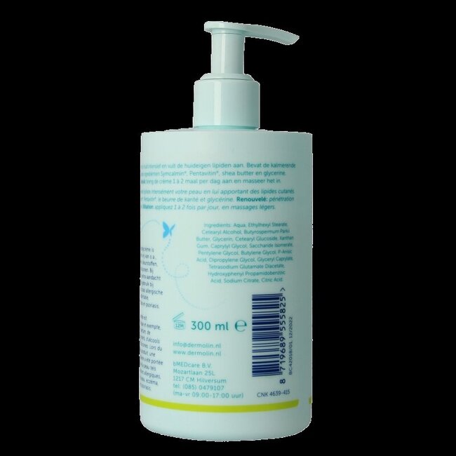 Dermolin Crème Corporelle 300 Millilitres