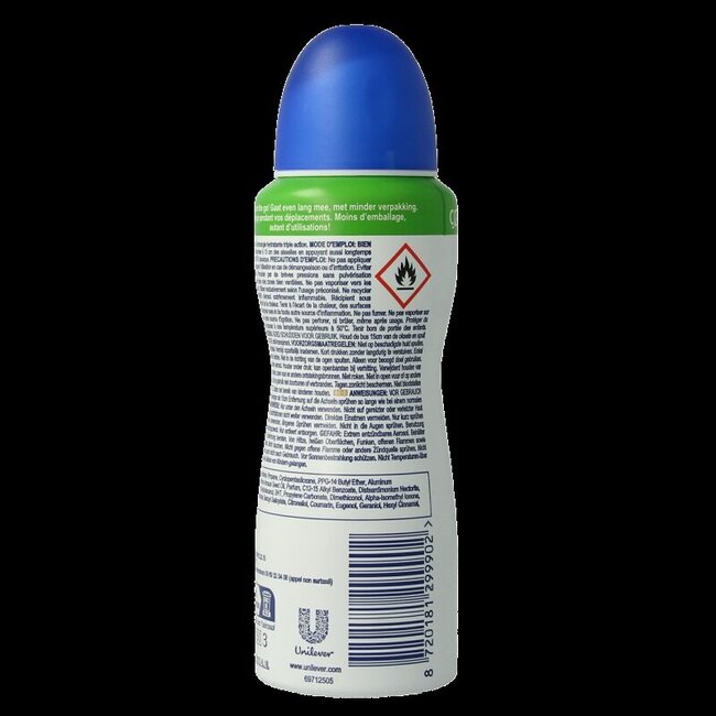 Rexona Deodorant spray compressed original 100 Milliliter