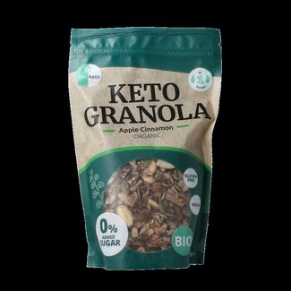 Go-Keto Go-Keto Granola appel kaneel bio keto koolhydraatarm gluvr 290 Gram
