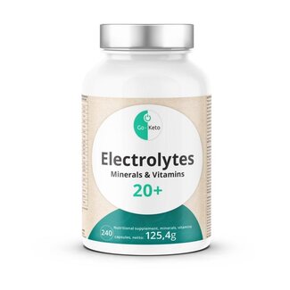 Go-Keto Go-Keto Premium Electrolyten, mineralen, vitaminen 240 Capsules