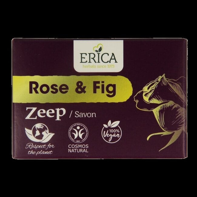 Zeep rose & fig 100 Gram