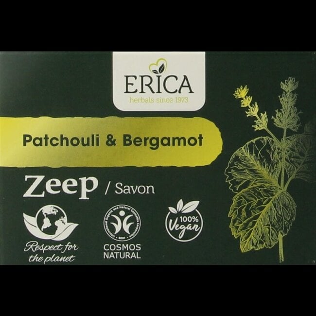Zeep patchouli & bergamot 100 Gram