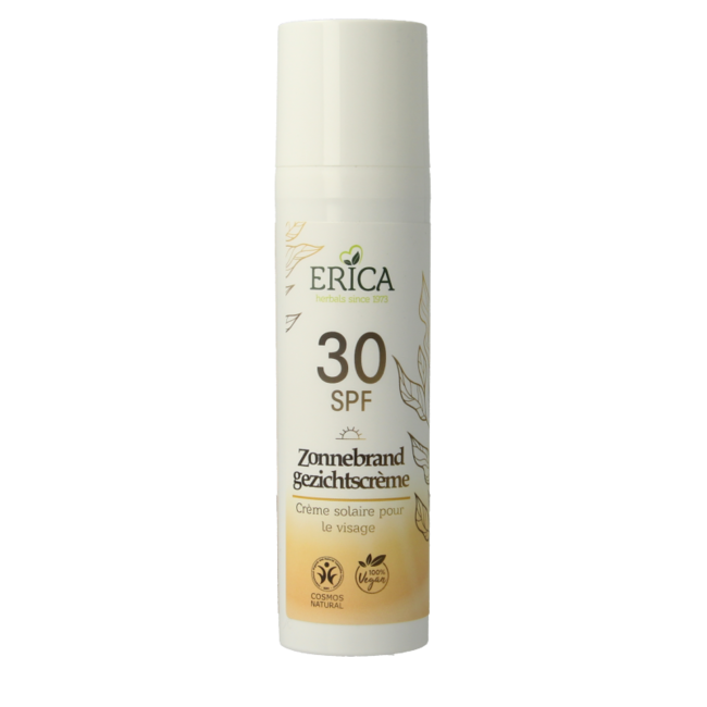 Zonnebrand gezichtscreme fresh SPF30 75 Milliliter