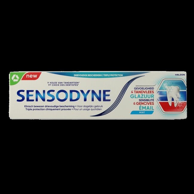 Sensodyne Tandpasta sensitivity, gum & glazuur 75 Milliliter