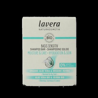 Lavera Lavera Shampoing Solide basis sensitiv hydratation & soin 50 g