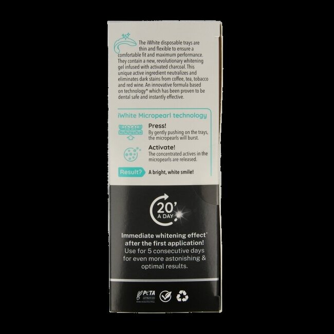 Iwhite Instant whitening kit dark stains 10 Stuks