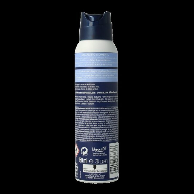 FA Déodorant spray Balancing Moments 150 ml
