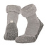 Huisslof wol anti-slip grijs 41/42 1 Paar