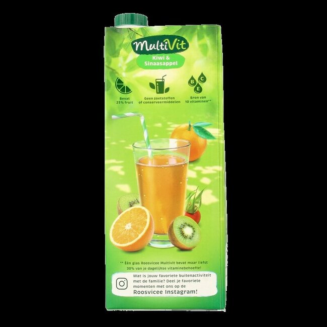 Roosvicee Multivit kiwi/jus d'orange 1500 Millilitres