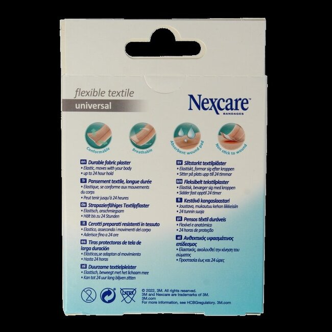 Nexcare Textile flexible 1mx6cm 1 Stuks