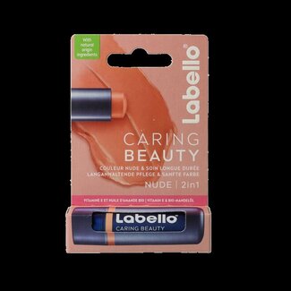 Labello Labello Caring Beauty Nude 4,8 Grammes