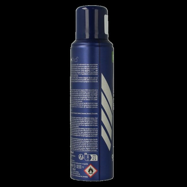 Nivea Men déodorant spray Fresh Active Eco 125 ml