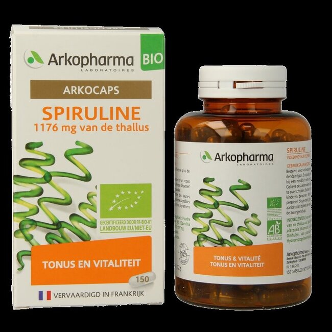 Arkocaps Spiruline bio 150 Gélules