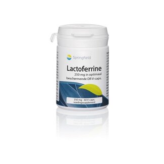 Springfield Springfield Lactoferrine DR 250mg 60 Vegetarische capsules