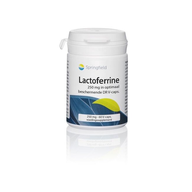 Springfield Lactoferrine DR 250mg 60 Vegetarische capsules