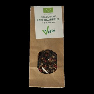 Vitiv Vitiv Peperkorrels 4 seizoenen bio 40 Gram