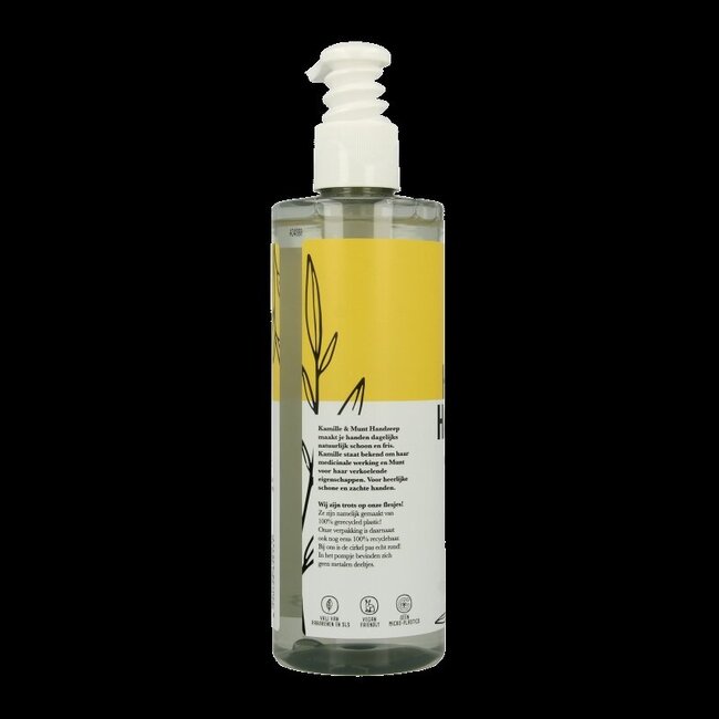 Savon liquide pour les mains The Green Lab Co camomille & menthe avec pompe 300 ml