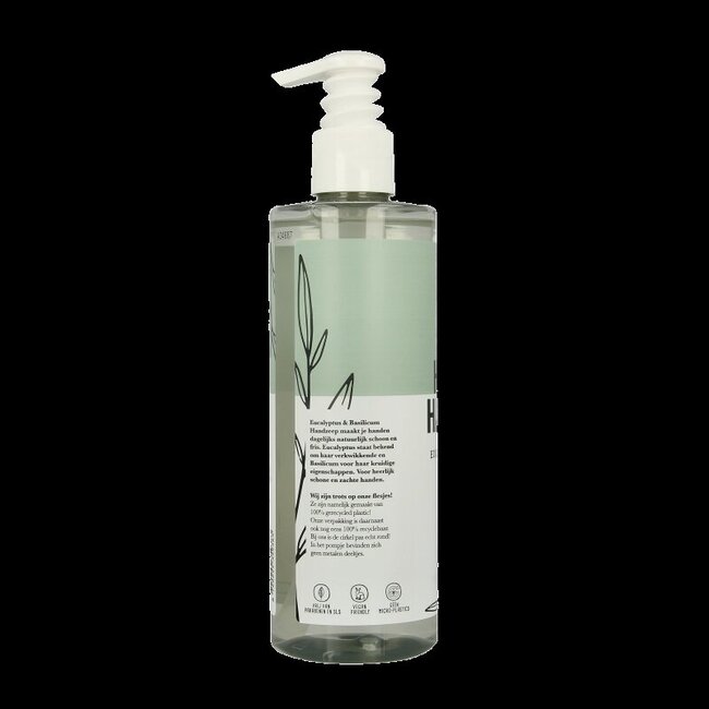 The Green Lab Co Savon liquide pour les mains eucalyptus & basilic avec pompe 300 ml