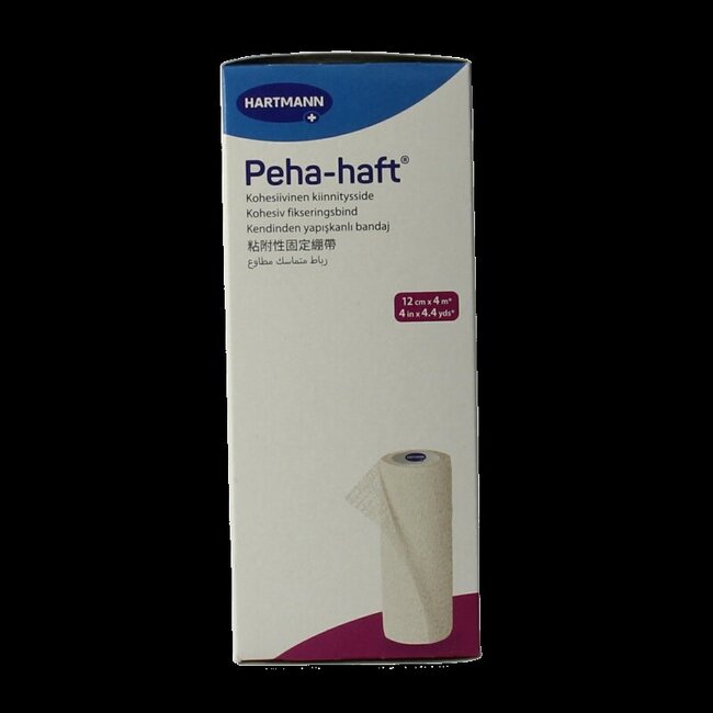 Hartmann Peha-haft windsel 4m x 12cm 1 Stuks