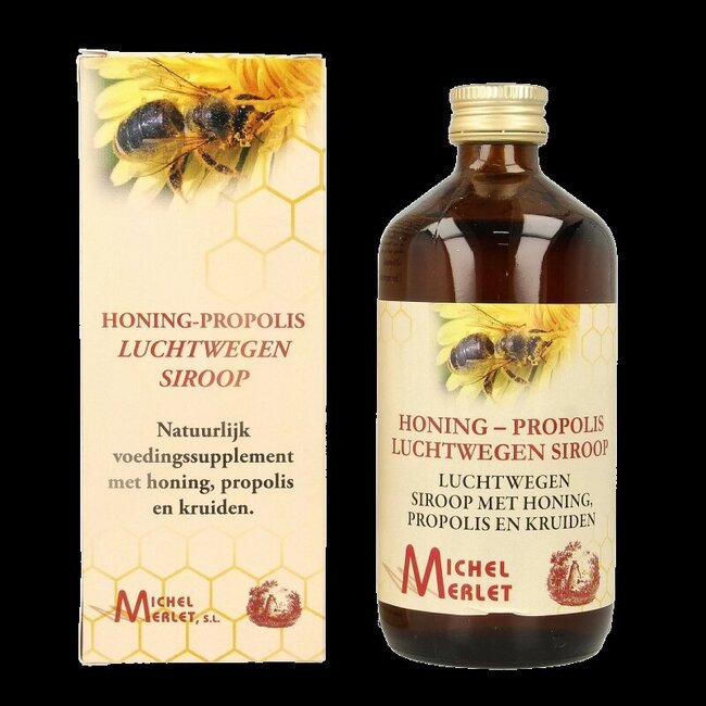 Michel Merlet Honing - propolis luchtwegen siroop 250 Milliliter