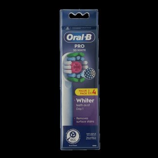 Oral B Oral-B Brossettes de rechange 3D White - Lot de 4