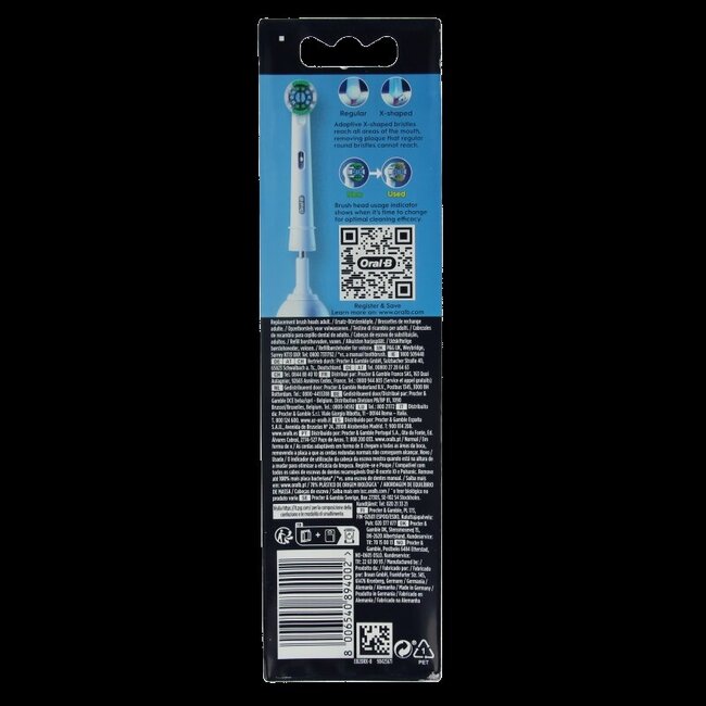 Oral-B Brossettes de rechange Precision Clean 8 pièces