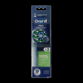 Oral B Brossettes de rechange Oral-B CrossAction, lot de 2