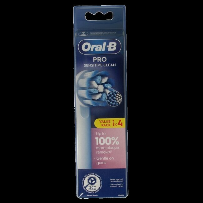 Opzetborstel sensitive clean 4 Stuks