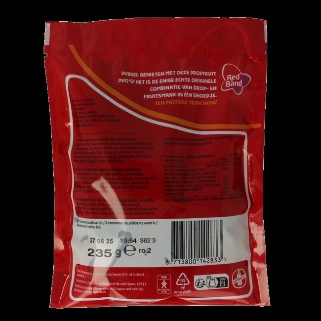 Red Band Dropfruit duo 235 g
