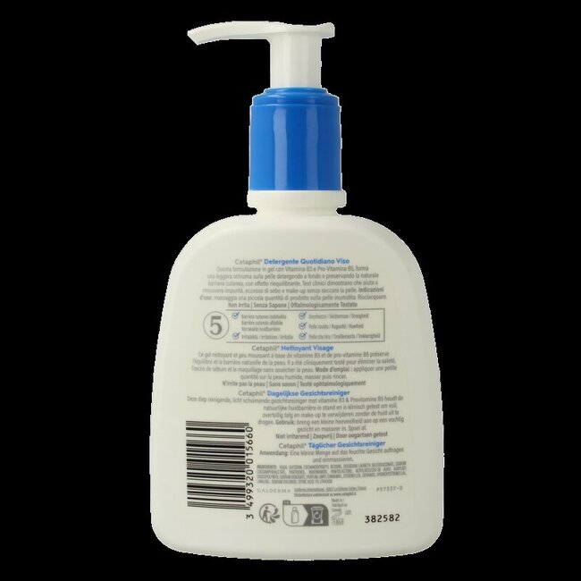 Nettoyant visage quotidien Cetaphil 237 ml