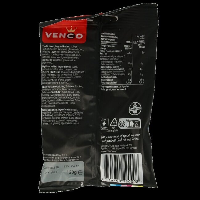 Venco Boerderijdrop 120 Gram