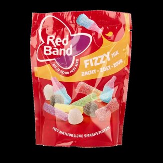 Red Band Snoepmix Fizzy 205 Gram