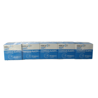Hekahaft Cohesive windsel 4m x 4cm 5 Rol