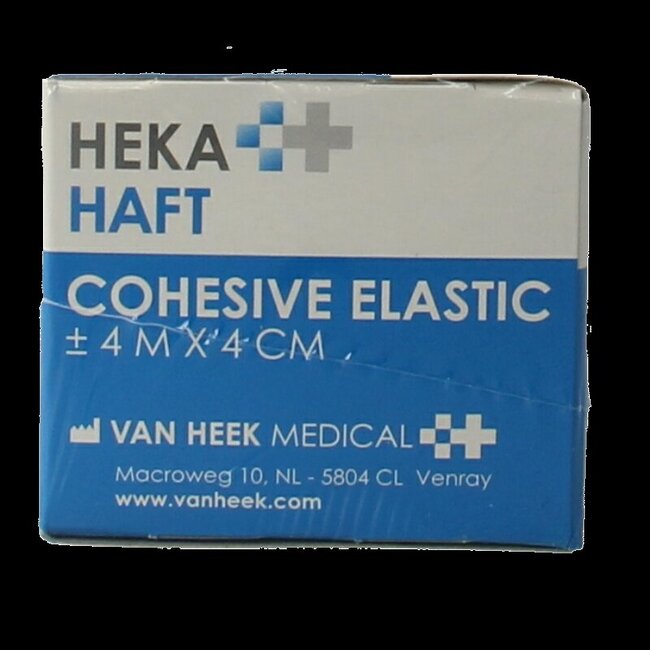 Hekahaft Cohesive windsel 4m x 4cm 5 Rol