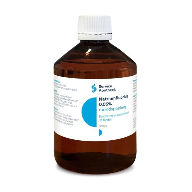 Natriumfluoride 0.05% mondspoeling 500 Milliliter
