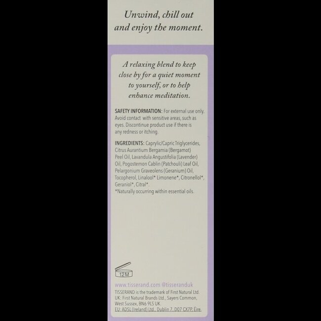 Tisserand Roller ball real calm 10 ml