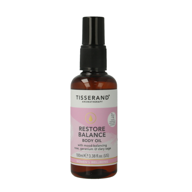 Restore balance massage & body oil 100 Milliliter