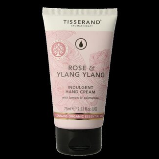Tisserand Tisserand Crème mains rose & ylang ylang 75 ml