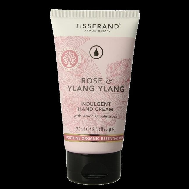 Handcreme roos & ylang ylang 75 Milliliter