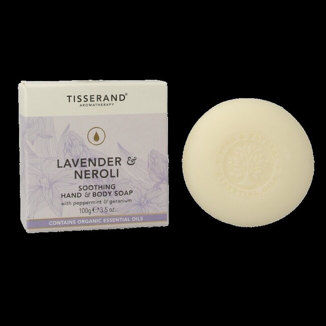Savon Tisserand lavande & néroli 100 g
