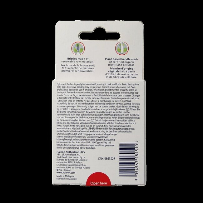 Parodontax Interdentaire taille 0 6 pièces