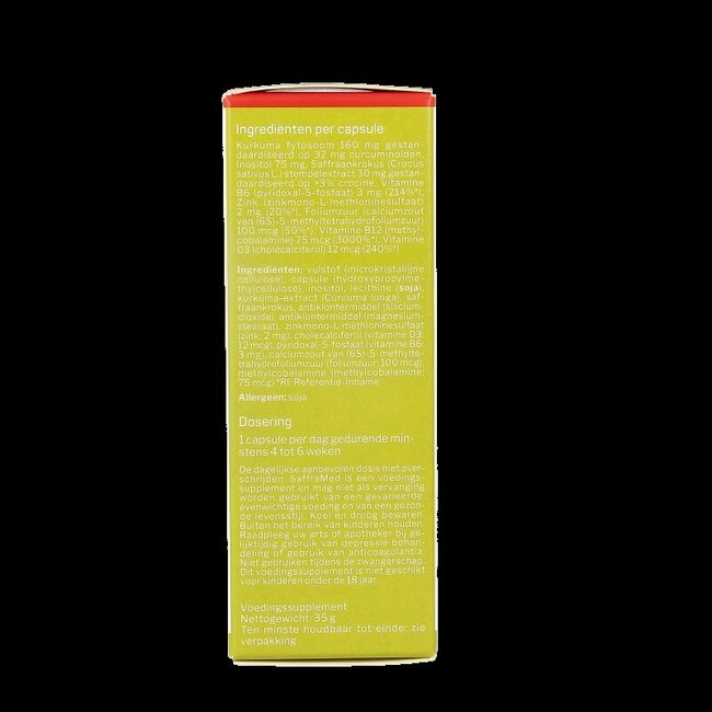 Nutrisan Safframed 60 Vegetarische capsules