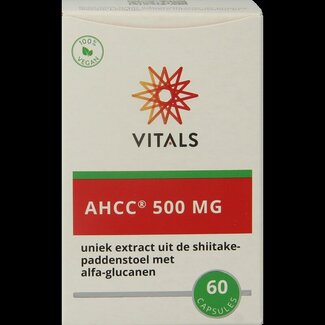 Vitals Vitals AHCC 500 mg 60 gélules